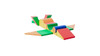 Children's Factory Pattern Gross Motor Foam Climbing Blocks, colorful foam climbing blocks arranged for children's indoor play and gross motor skill development.