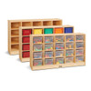 Jonti-Craft 20 Cubbie-Tray Mobile Storage with or without Tubs - 0420JC