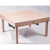 Synergy Management Fun Builder Wooden LEGO® Table - 32" x 32" wooden LEGO table with a smooth surface and sturdy legs designed for children to build and play with LEGO bricks.