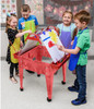 Red Youth Basic Art Easel w/ Casters