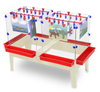 Sandstone Toddler 6 Station Space Saver Art Easel - 18"