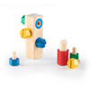 Guidecraft Screw Block Wooden Toy, colorful wooden building blocks with screws for children's educational and developmental play. Guidecraft Screw Block Wooden Toy, colorful wooden building blocks with screws for children's educational and developmental play.