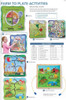 Playscapes Community Garden Wall Activity Toy, educational children’s play panel with farm, garden, and earth journey themes for interactive learning.