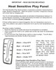 Heat Sensitive Play Panel Tips