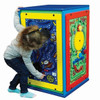 Playscapes Standard Fun Island Cube Activity Center, children playing and exploring the colorful interactive play cube designed for kids' recreation and activity.