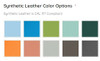 Optional Cushion Colors
