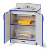 Jonti-Craft Culinary Creations Kitchen Play Sink with Rainbow Accents, children’s play kitchen with a sink and storage compartments, colorful accessories included for imaginative play.