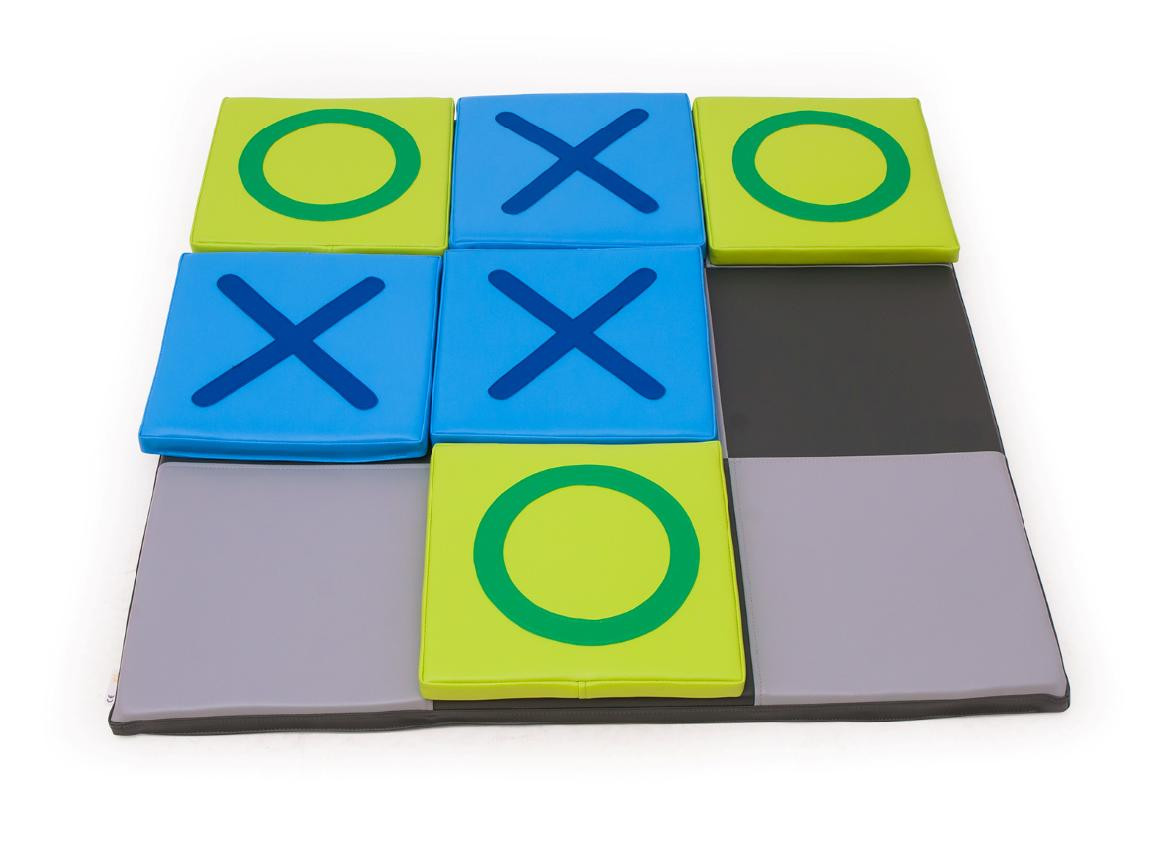 Giant Tic Tac Toe Floor Game - Soft Play Floor Set
