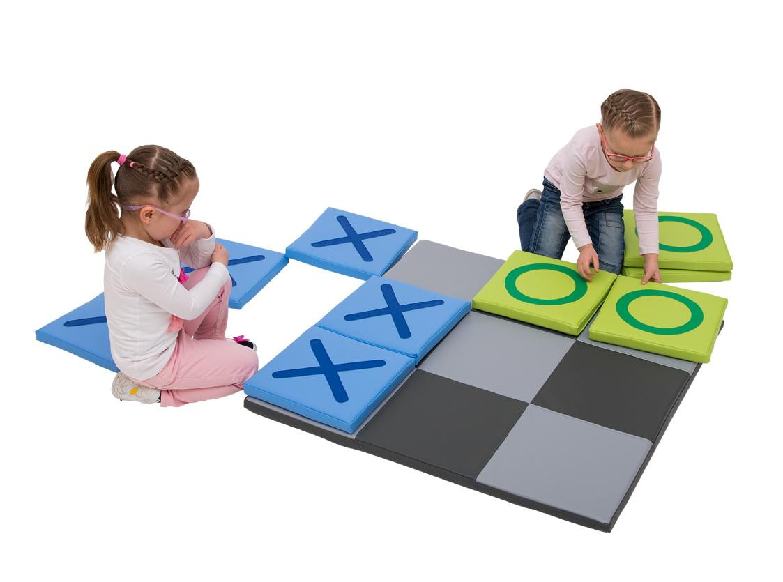 Giant Tic Tac Toe Floor Game - Soft Play Floor Set