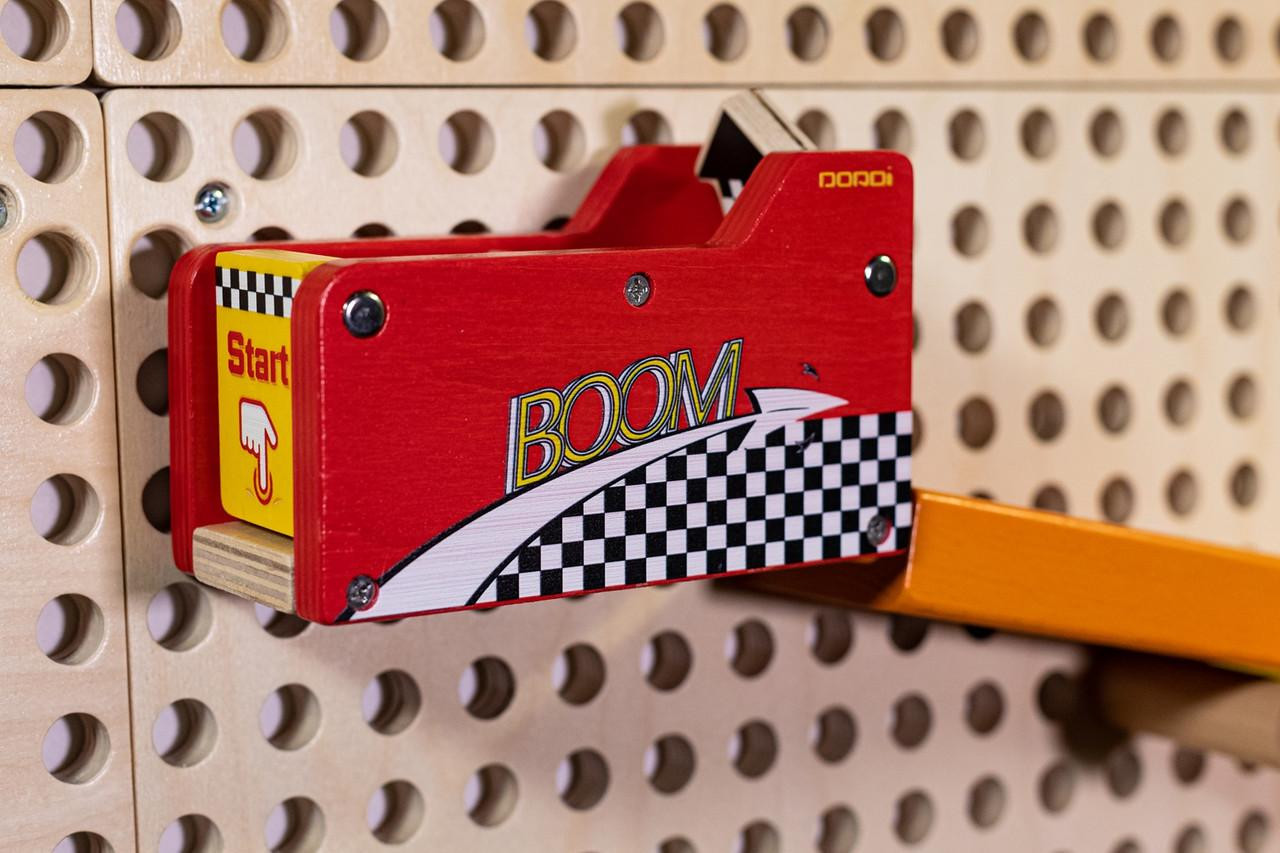 KidWorx Turbo Trax STEM Wall Ball Run - Engineering Raceway Toy