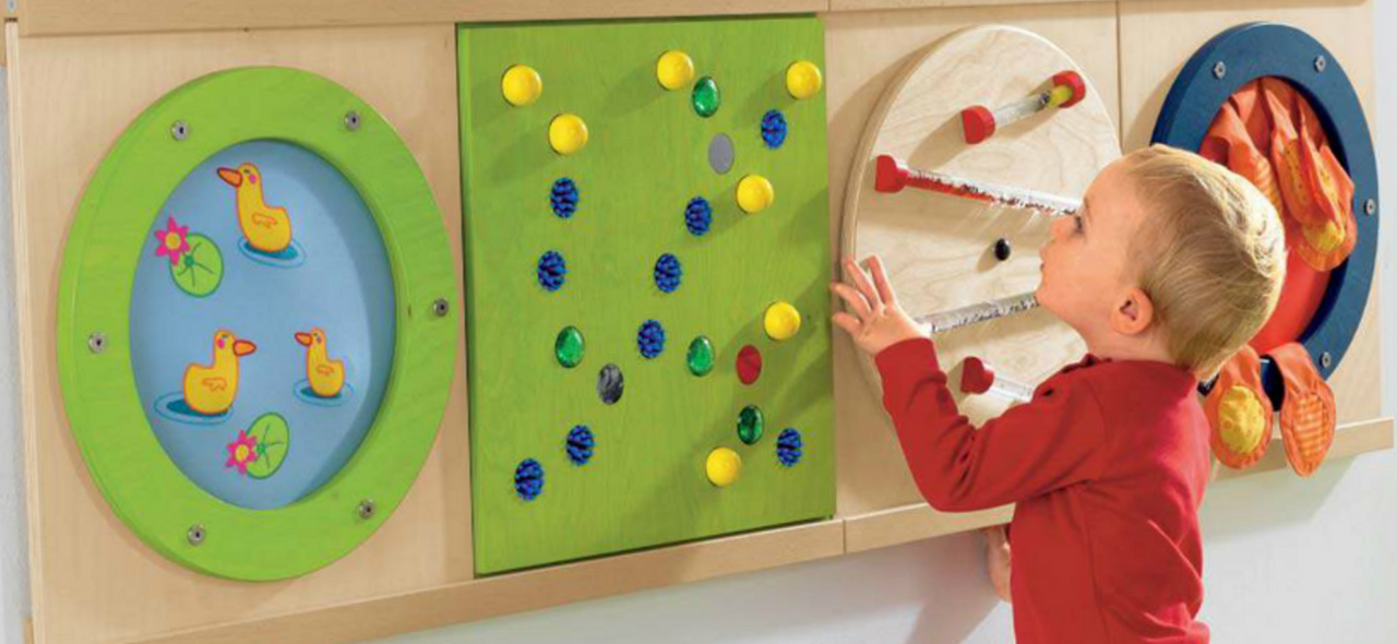 Sensory Wall Panels Enhancing Learning for Children Little People's Cove