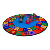 Alphabet Cars - Rectangle Small Rug, CPR3001