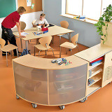 Bookshelf Room Dividers