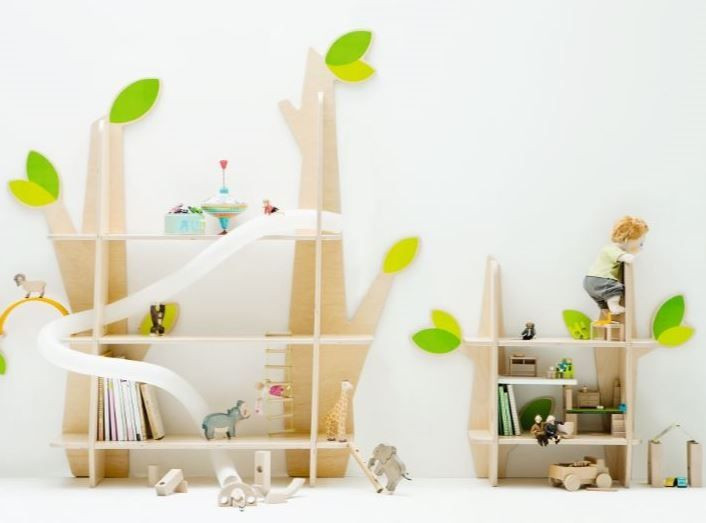 Grow.upp Wall Play Shelves | Play Bookshelves