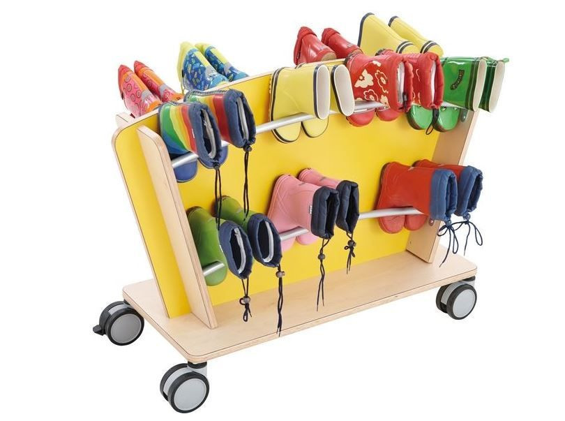 Mobile Classroom Backpack Cart | Backpack Storage