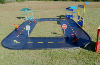 Bicycle Tracks & Pedal Paths - Trike Paths for Playgrounds