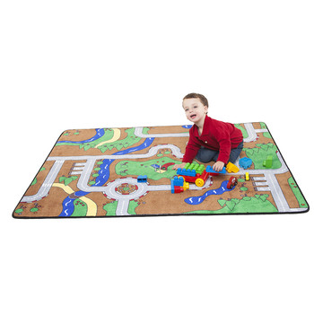 Learning Carpets Building Blocks Rug - Rectangular, Value Size Rug - CPR504