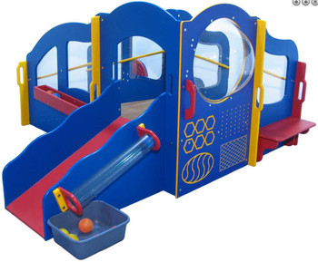 Strictly For Kids Infant Toddler Deluxe Transitional Dream Playground, Bright Colors - SKPG443TB