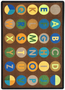 Alphabet Cars - Rectangle Small Rug, CPR3001