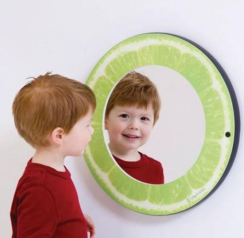 Lime Fun Mirror