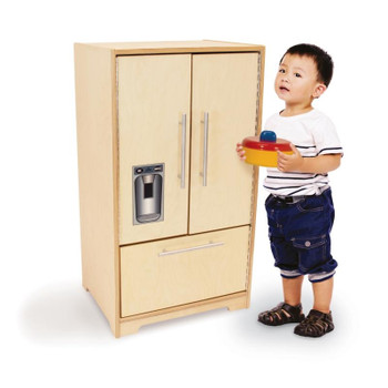 Contemporary Natural Toy Refrigerator 1