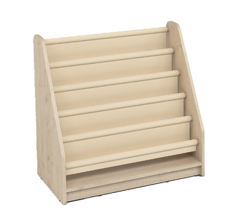 Bookcase w/Fabric Partitions 1