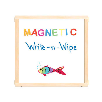 Jonti-Craft KYDZ Suite Magnetic Write-n-Wipe Panel - A-height - 36" Wide - 1512JCAMG