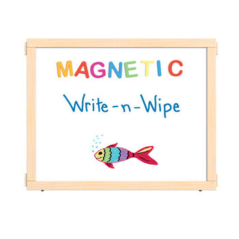 Jonti-Craft KYDZ Suite Magnetic Write-n-Wipe Panel - E-height - 36" Wide - 1512JCEMG