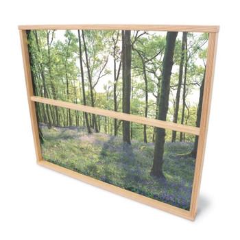 Nature View Room Divider Panel - 36"H - WB0643
