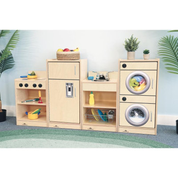 Let's Play Toddler Kitchen Play Set - Natural - WB2070