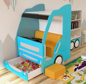 Children's Truck Bookshelf 1