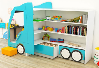 Novum Children's Truck Cabinet - 6512461