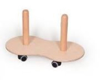 Mobile Trolley with Donut Cushions Set 1