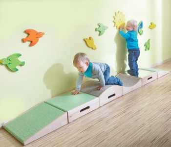 HABA Pro Carpeted Climbing Platform Combination #1 - Small - 1846609