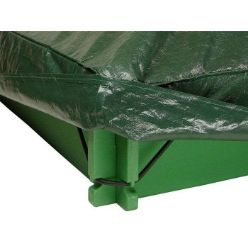 SandLock 5' x 5' Sandbox Vented Vinyl Cover Strap