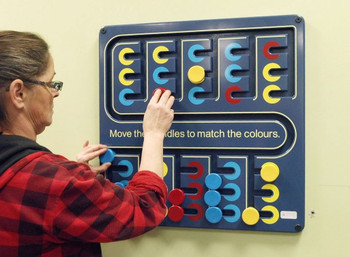 Spindle Match Large Ambient Wall Activity Panel