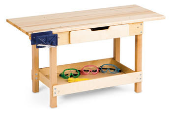 Kid's Workbench With Drawer