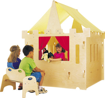 KYDZ King Castle Playhouse Puppet Show