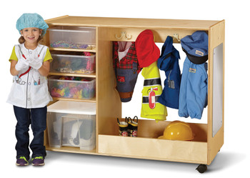 Mobile Dress-Up Center With Bins- 0926JC