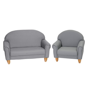 AS WE GROW® Chair and Sofa – Gray - CF805-370)