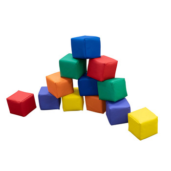 Toddler Baby Foam Blocks, Rainbow 1