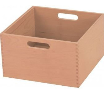 Forminant Stackable Wooden Storage Box, 8"H