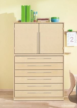Move Upp Base Cabinet with Six Drawers on bottom