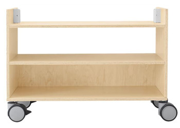 Move Upp Modular Base Medium Cabinet Open Back and casters