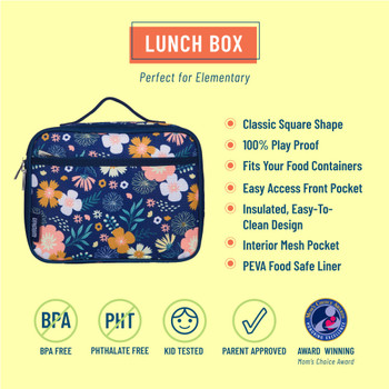 Wildflower Bloom Kids Lunch Box 1