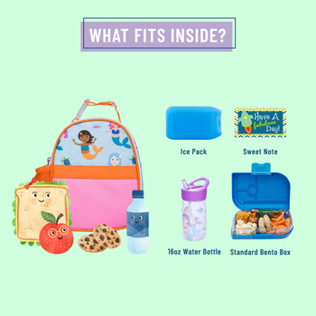 Mermaids Clip-in Lunch Box 2