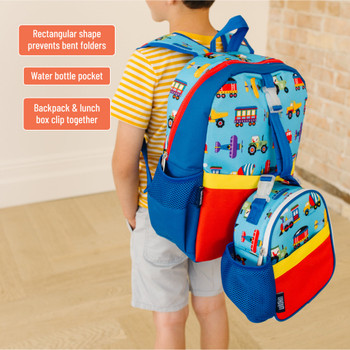 Trains, Planes & Trucks Pack-it-all Backpack 2