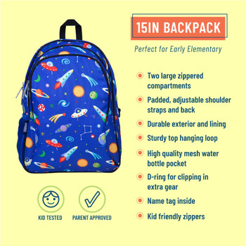 Kids 15" Backpacks 1