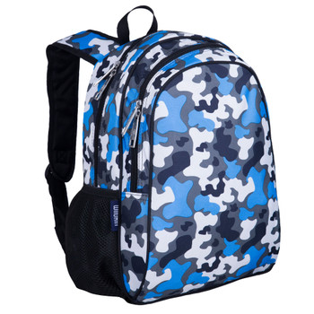 Blue Camo 15" Kids Backpack