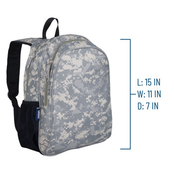 Digital Camo 15" Kids Backpack 4